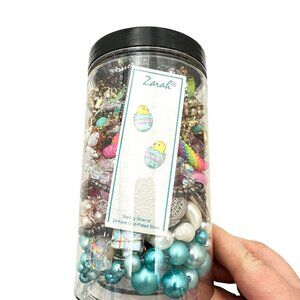 Mystery Jewelry Jar #44 Easter Pastels Pieces 2 LBS Necklaces Bracelet Earrings